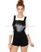 Black Roxette Overalls